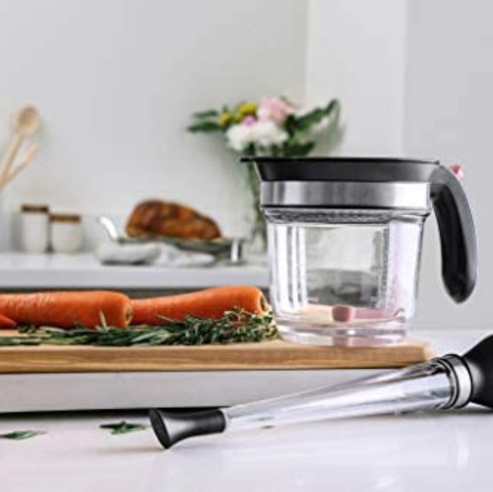 Cuisipro Fat Separator and 3-in-1 Baster Roasting Set - Picture 8 of 11